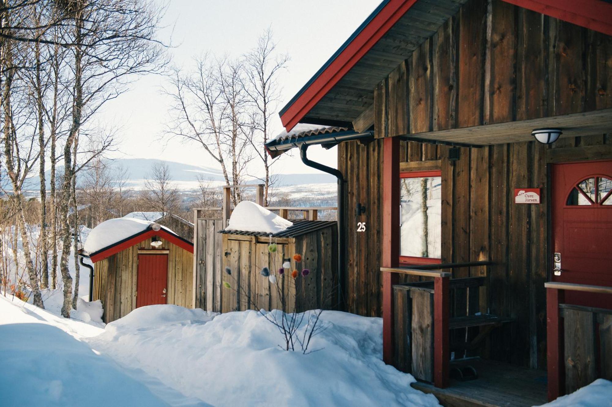 Fjaellfrid Stugby Villa Bruksvallarna Exterior photo